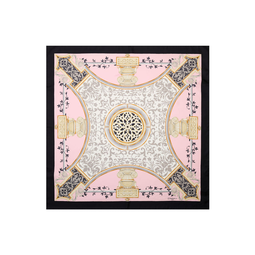FOULARD IN SETA 90 NERO