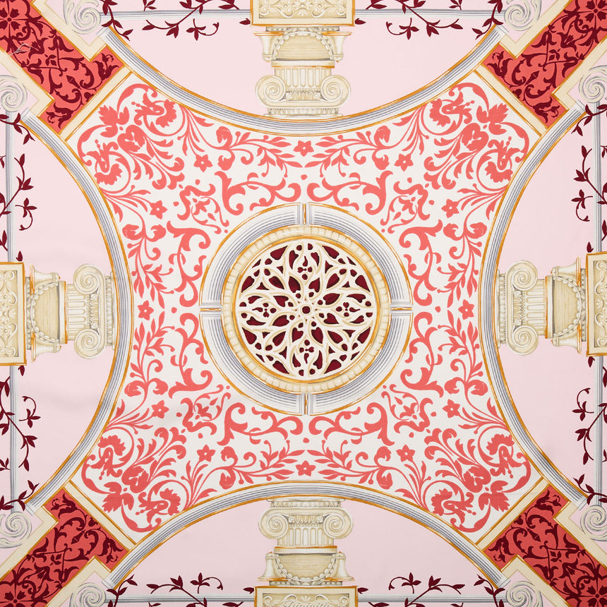 RED SILK SCARF 90