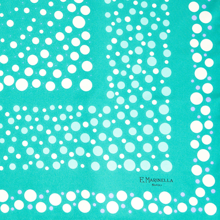 FOULARD IN SETA 65 VERDE CHIARO