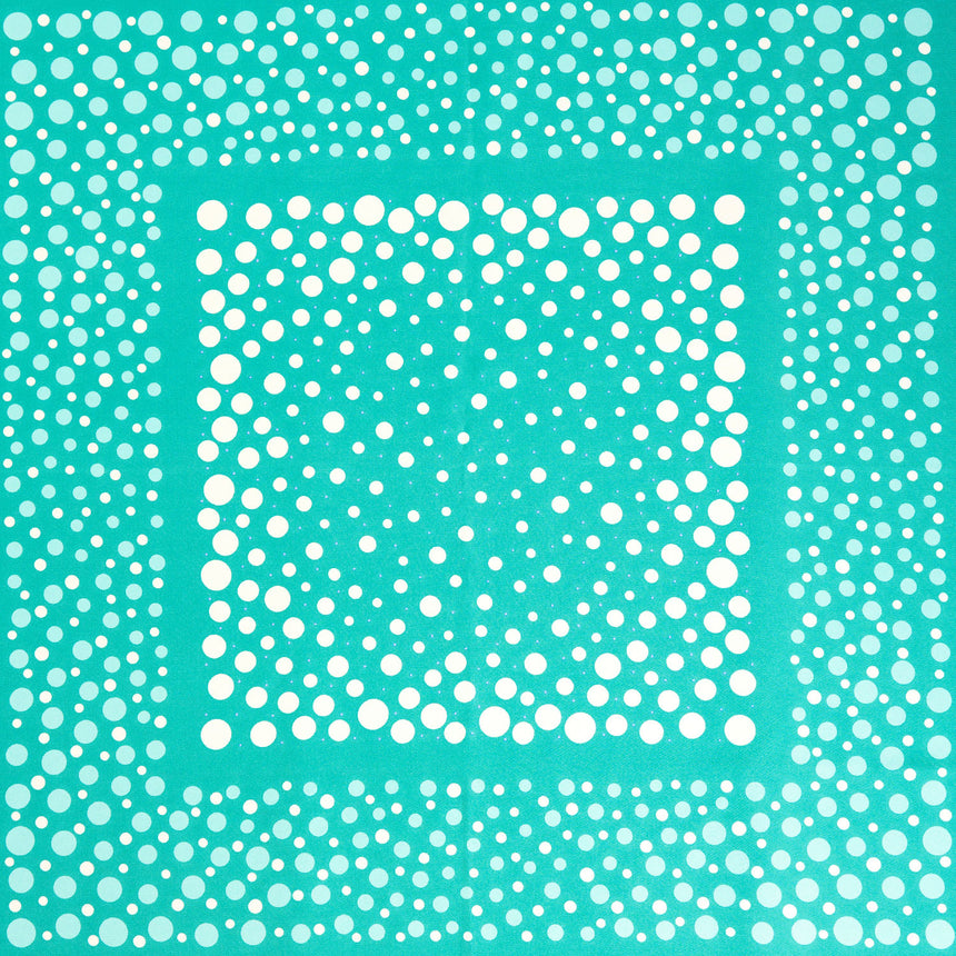FOULARD IN SETA 65 VERDE CHIARO