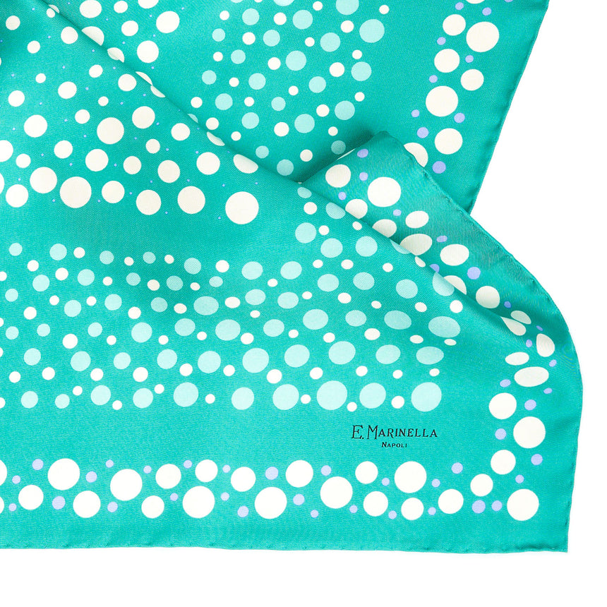 LIGHT GREEN SILK SCARF 65