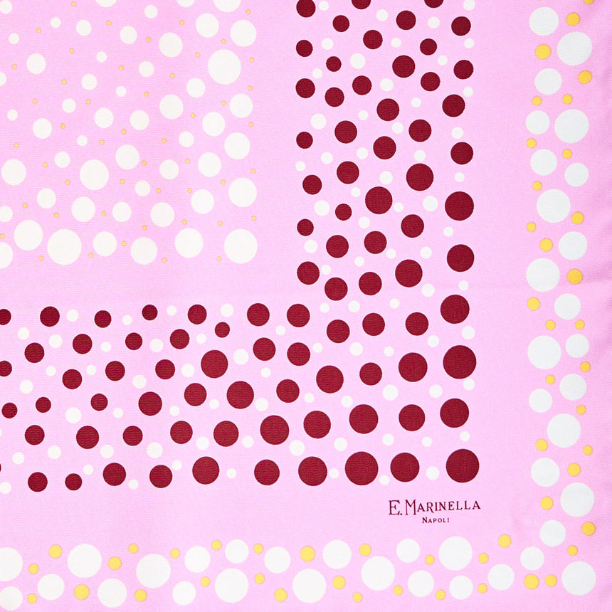 FOULARD IN SETA 65 ROSA