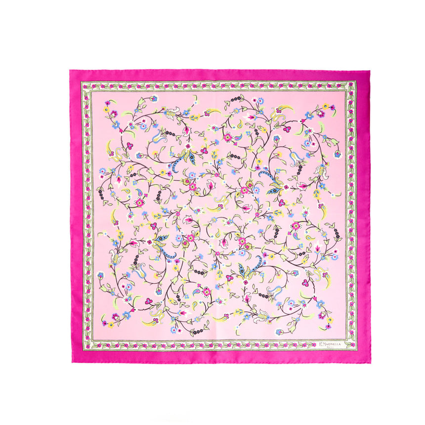 FOULARD IN SETA 65 VIOLA