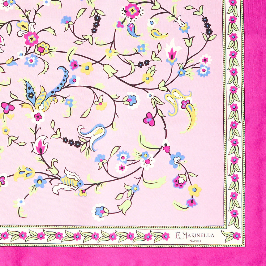 FOULARD IN SETA 65 VIOLA