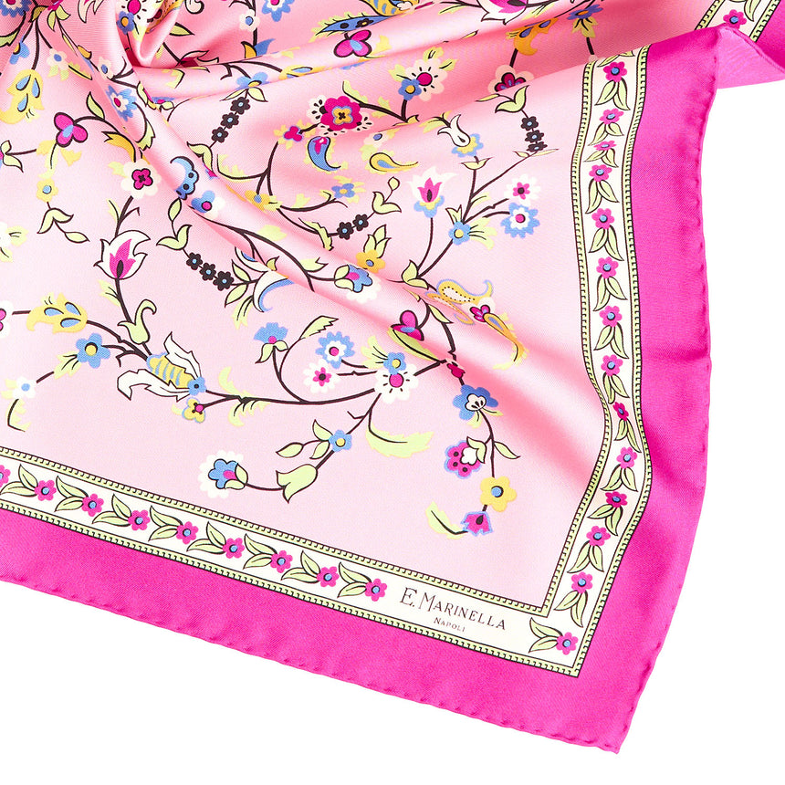 FOULARD IN SETA 65 VIOLA