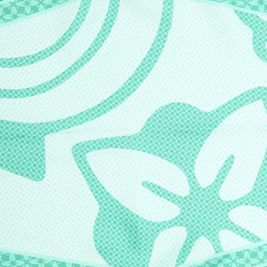 FOULARD ROMBO IN SETA VERDE
