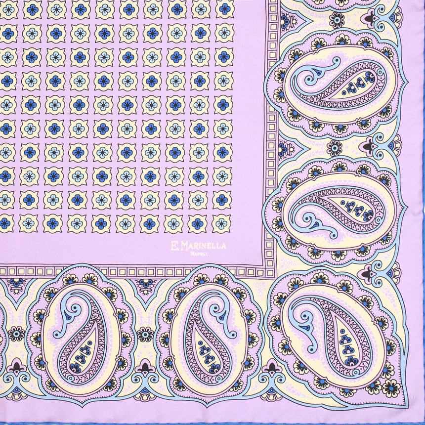 LILAC SILK SCARF 65
