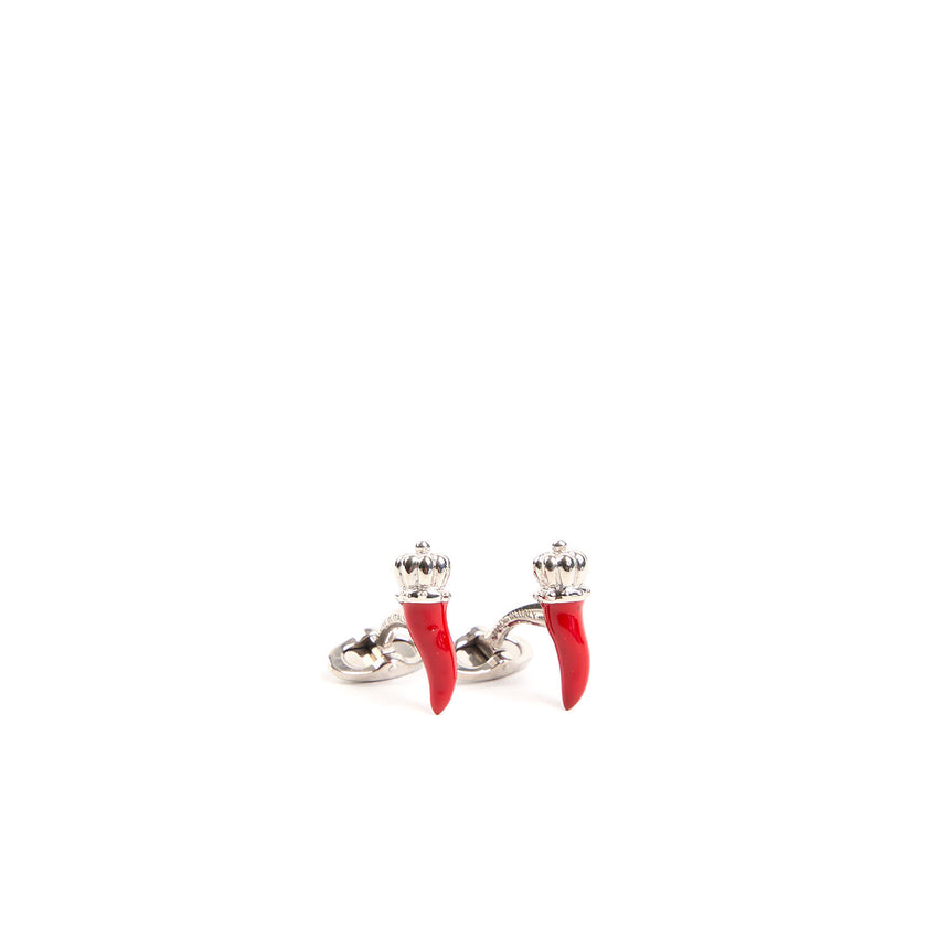 RED CORN CUFFLINKS
