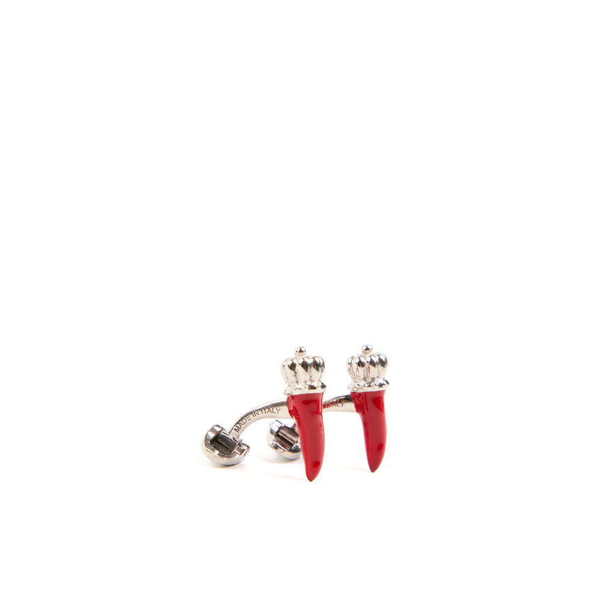 RED CORN CUFFLINKS
