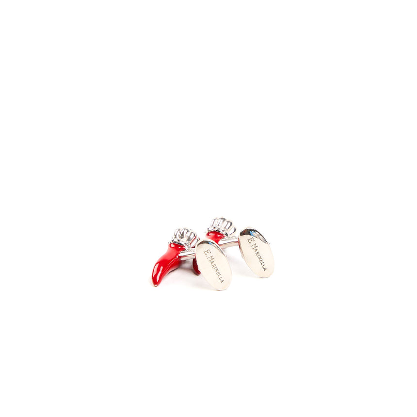 RED CORN CUFFLINKS