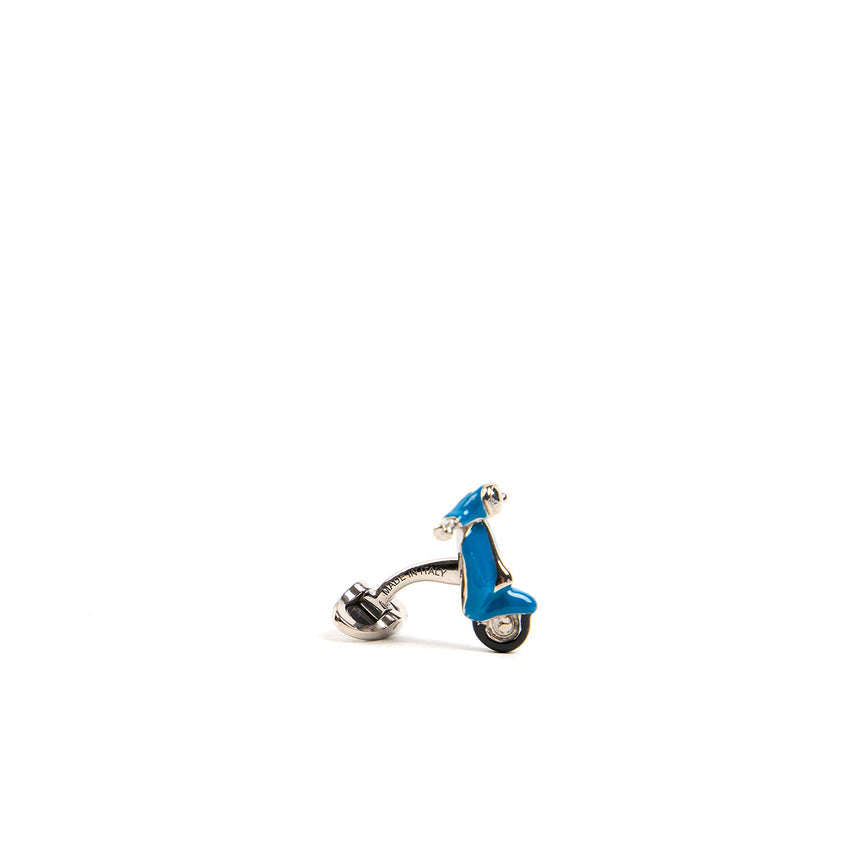 LIGHT BLUE SCOOTER CUFFLINKS