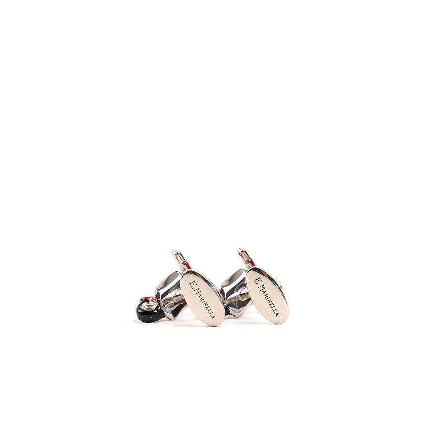 GEMELLI DA POLSO CON VESPA ROSSA