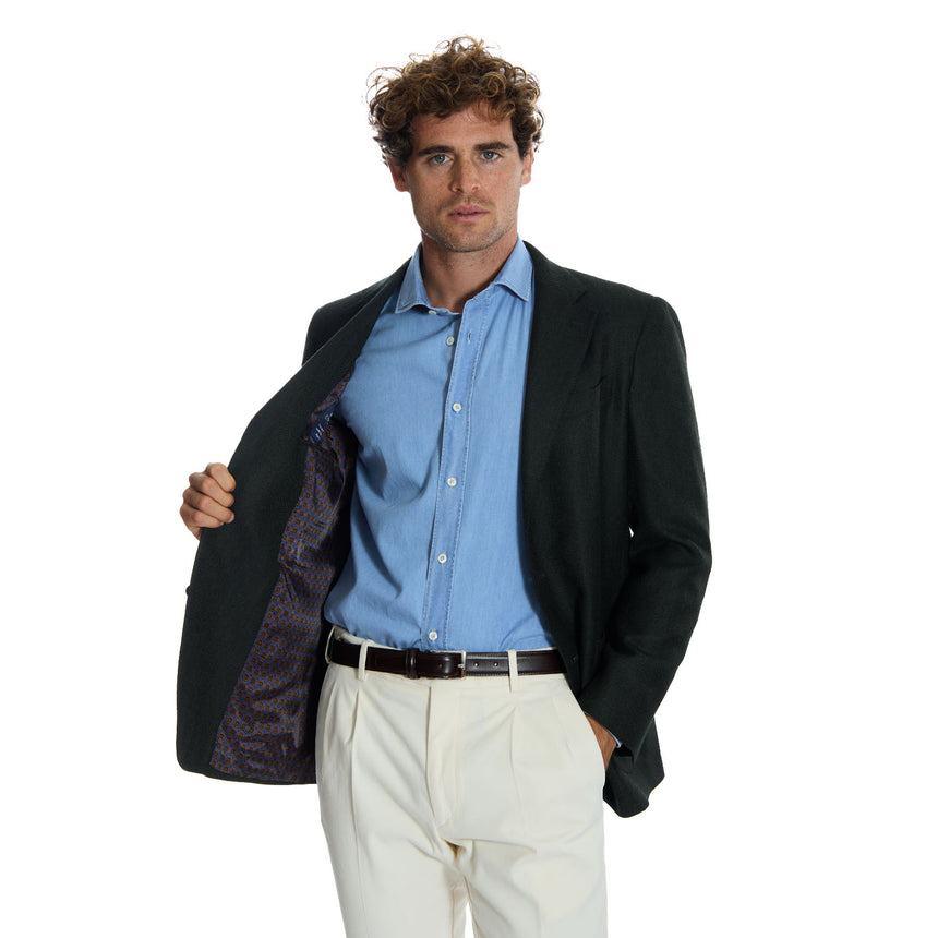 GIACCA VERDE SCURO COLLEZIONE ARCHIVIO