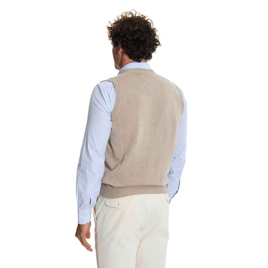 BEIGE GILET