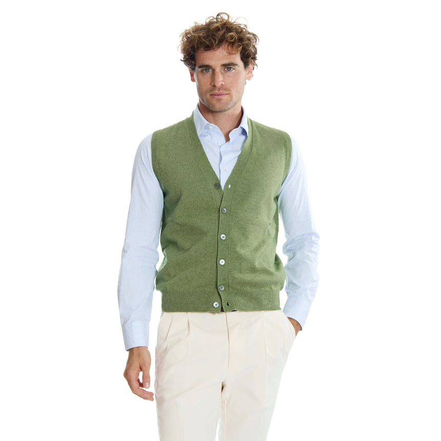 LIGHT GREEN GILET
