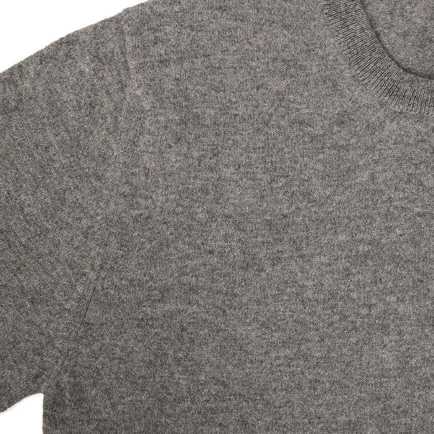 MAGLIONE GIROCOLLO GRIGIO CHIARO