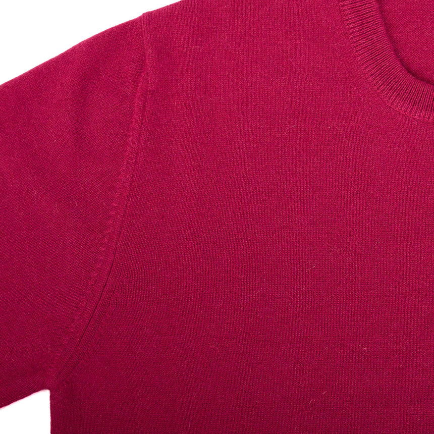 MAGLIONE GIROCOLLO BORDEAUX