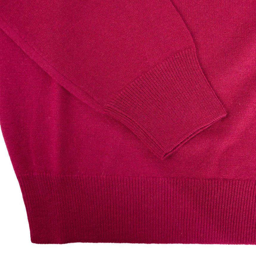 MAGLIONE GIROCOLLO BORDEAUX