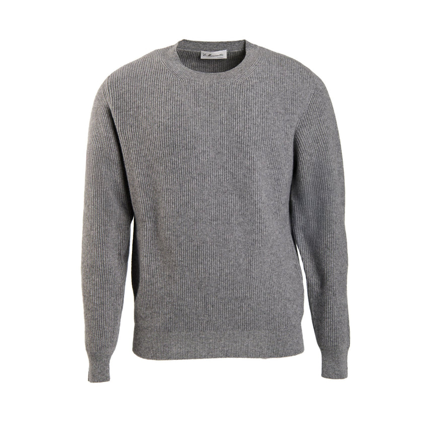 GREY CREWNECK SWEATER
