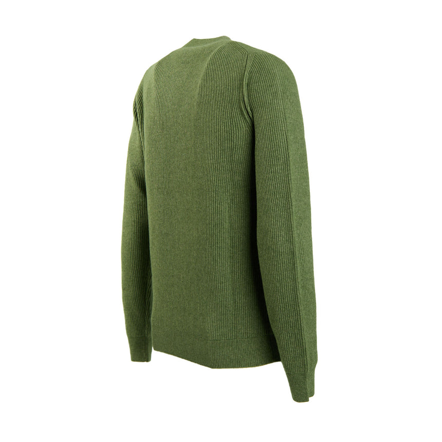 GREEN CREWNECK SWEATER