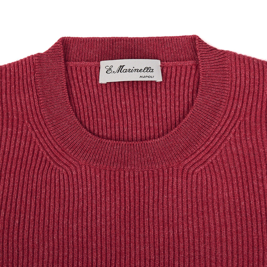 BURGUNDY CREWNECK SWEATER