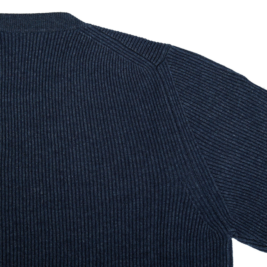DARK BLUE CREWNECK SWEATER