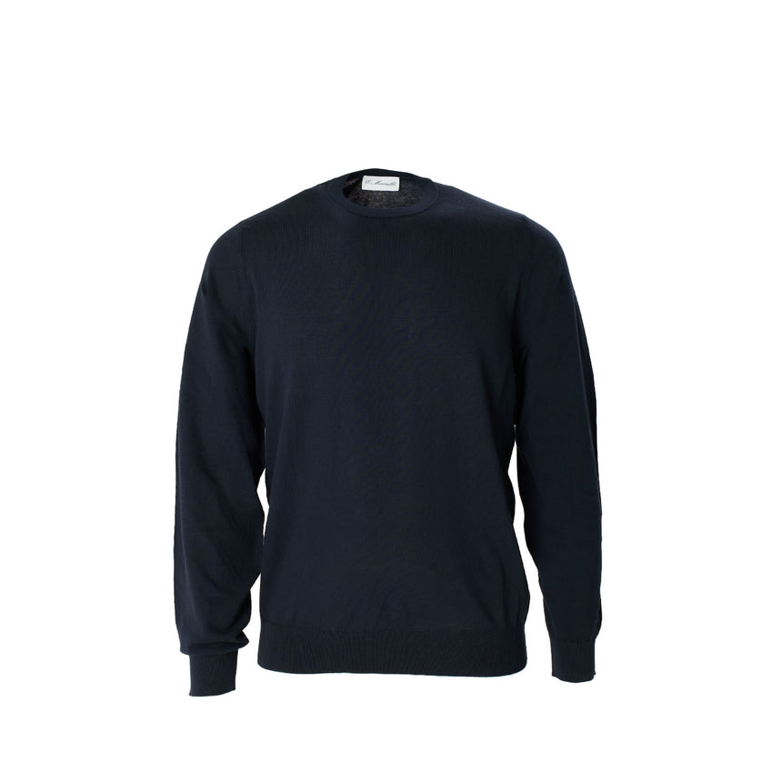 DARK BLUE CREWNECK PULLOVER