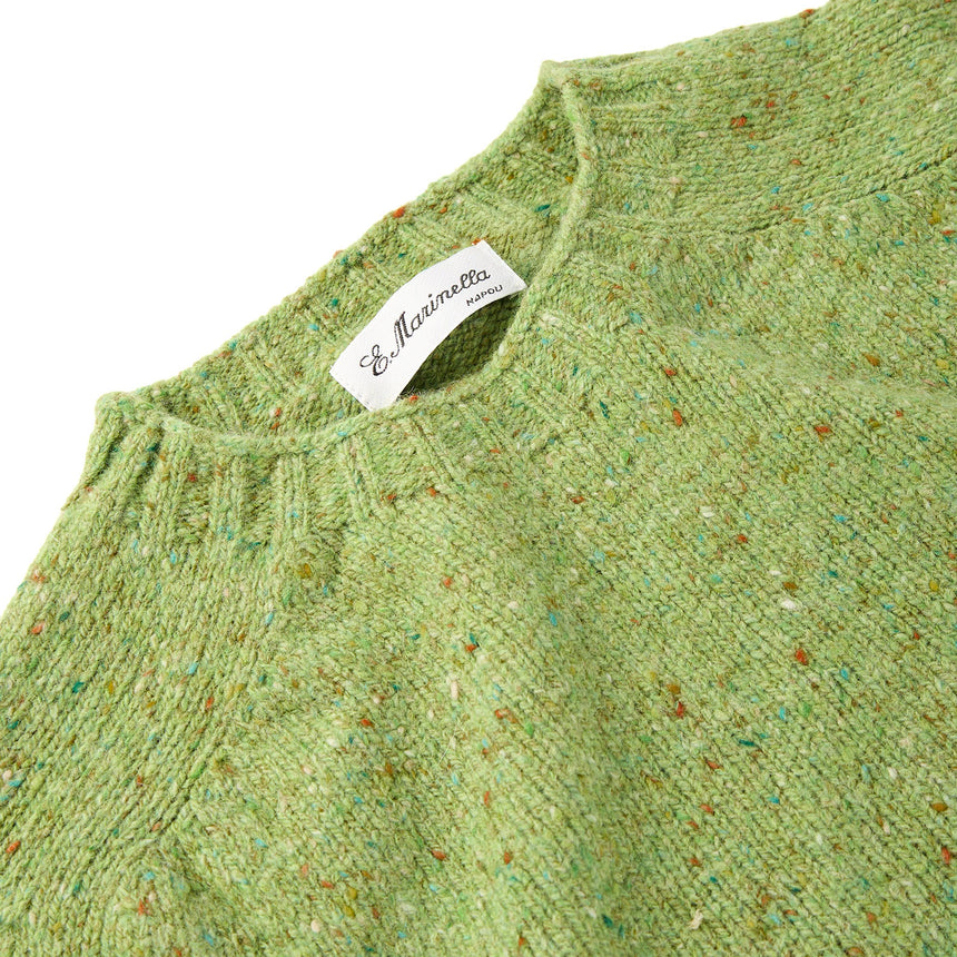 PULLOVER SHETLAND VERDE