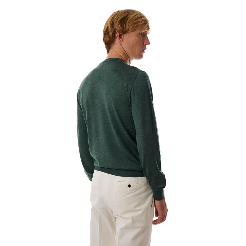 FOUR SEASONS GREEN SWEATER