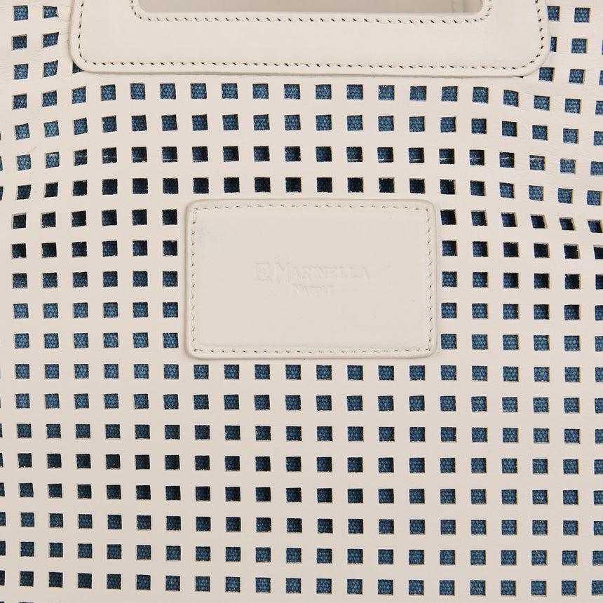 WHITE MAXI BEACH BAG
