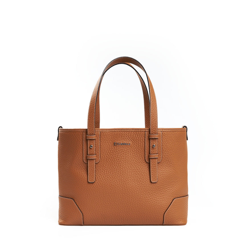 TAN MIDI TOTE BAG