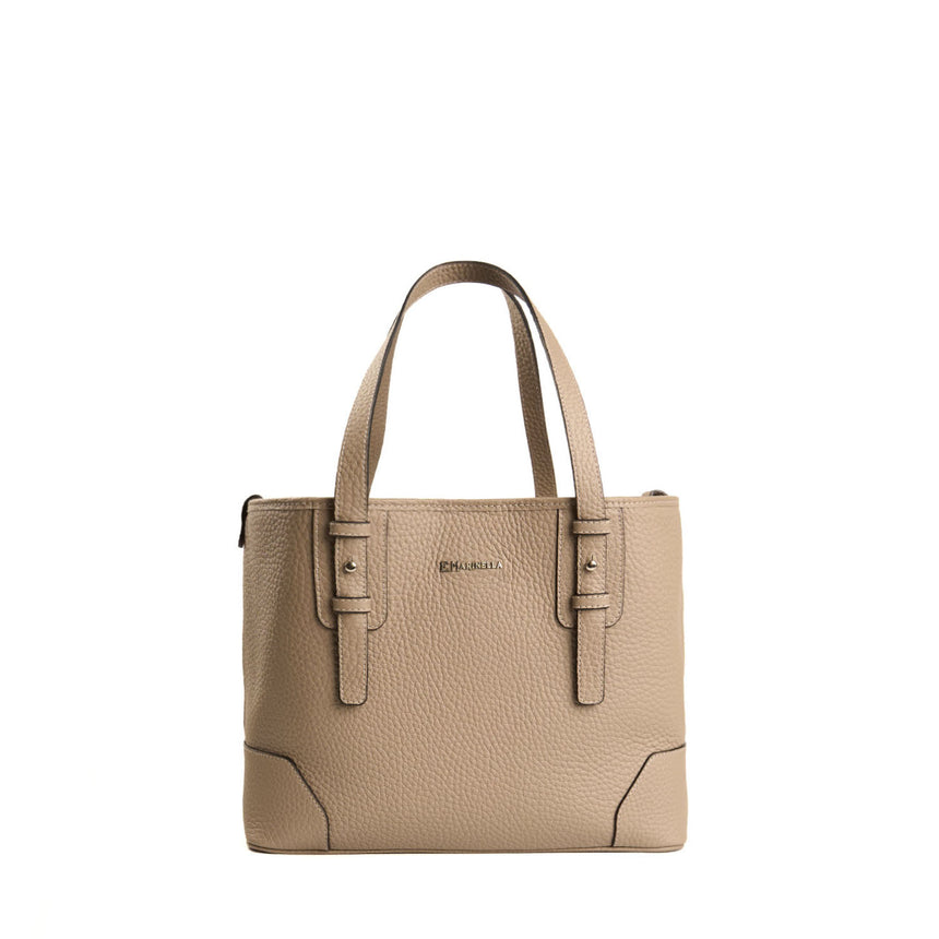 TAUPE MIDI TOTE BAG