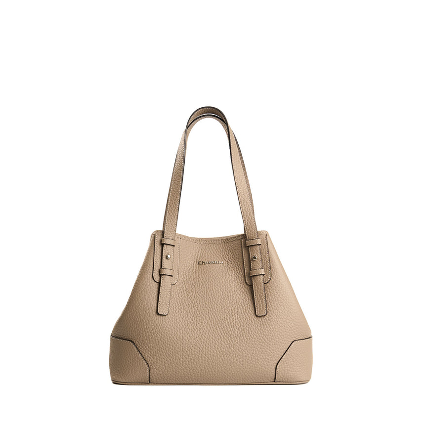 TAUPE MIDI TOTE BAG