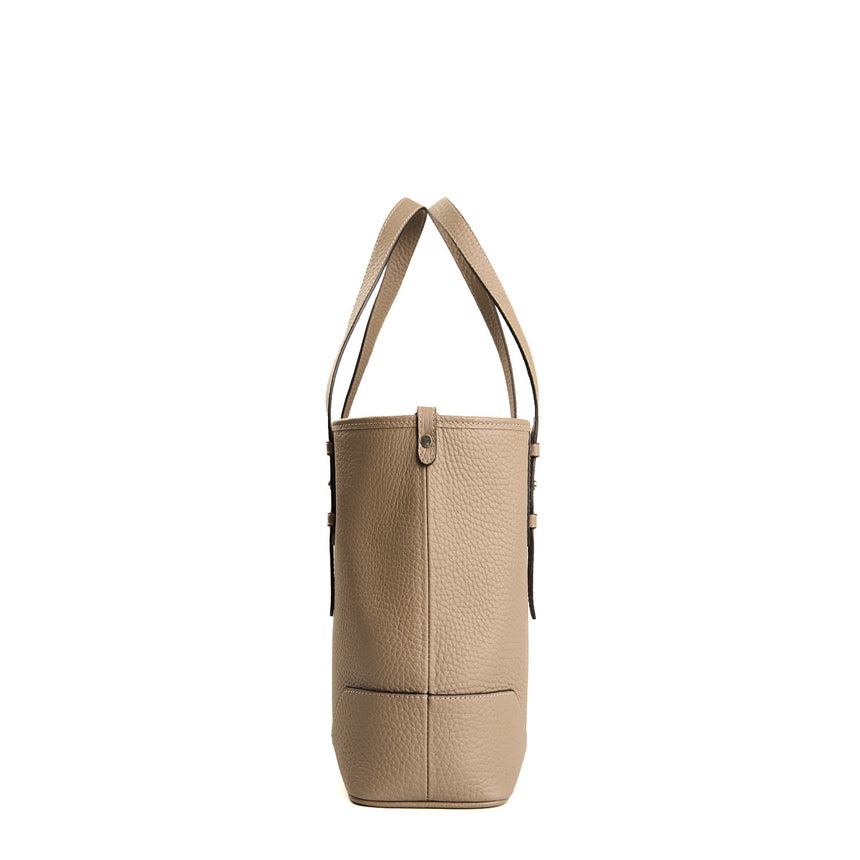 TAUPE MIDI TOTE BAG
