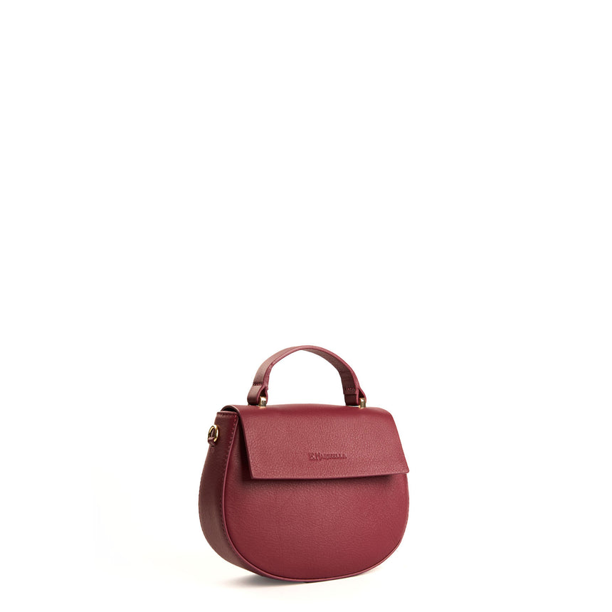 BURGUNDY MINI CLEO BAG