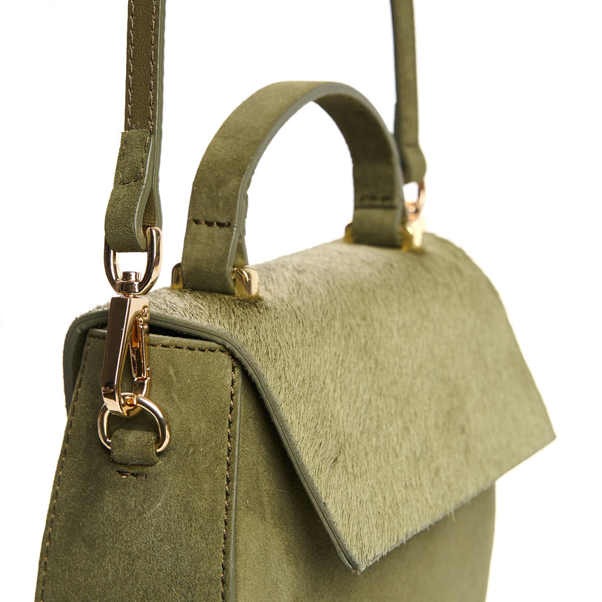 OLIVE GREEN MINI CLEO BAG