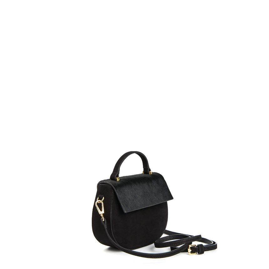 BLACK MINI CLEO BAG