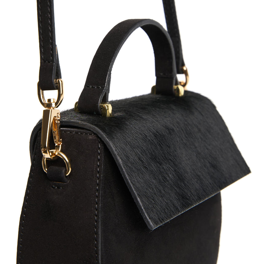 BLACK MINI CLEO BAG