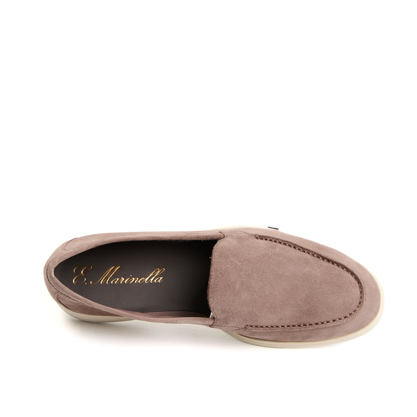 BEIGE UNLINED LOAFER
