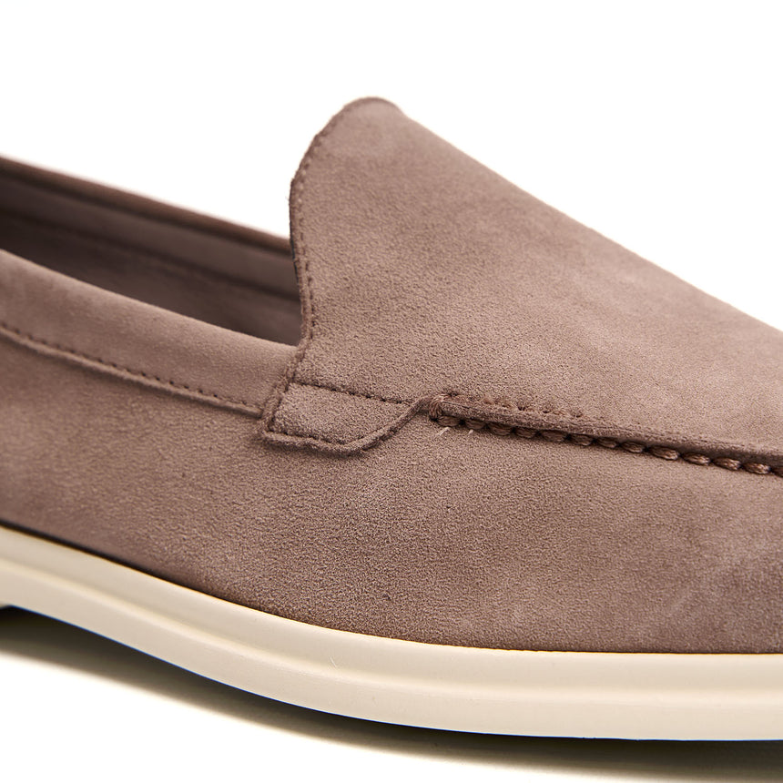BEIGE UNLINED LOAFER
