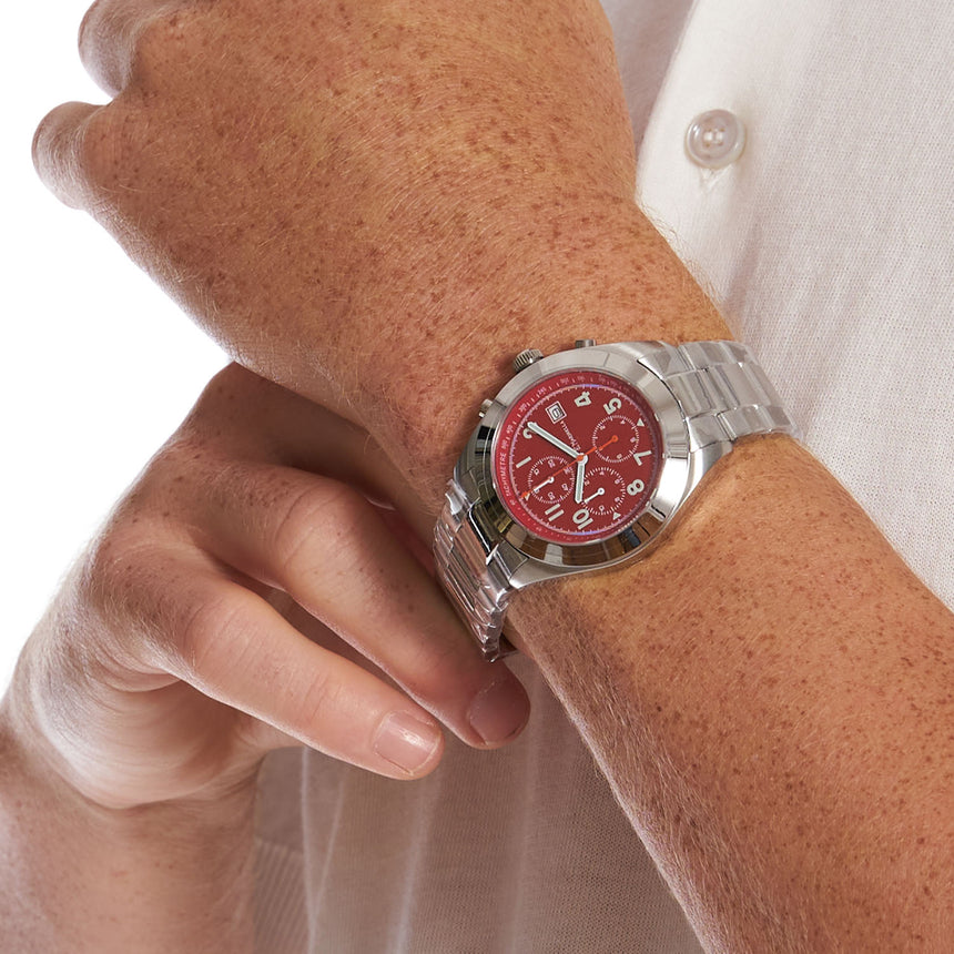 RED DIAL WATCH