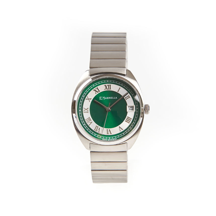 LADIES' GREEN DIAL WATCH