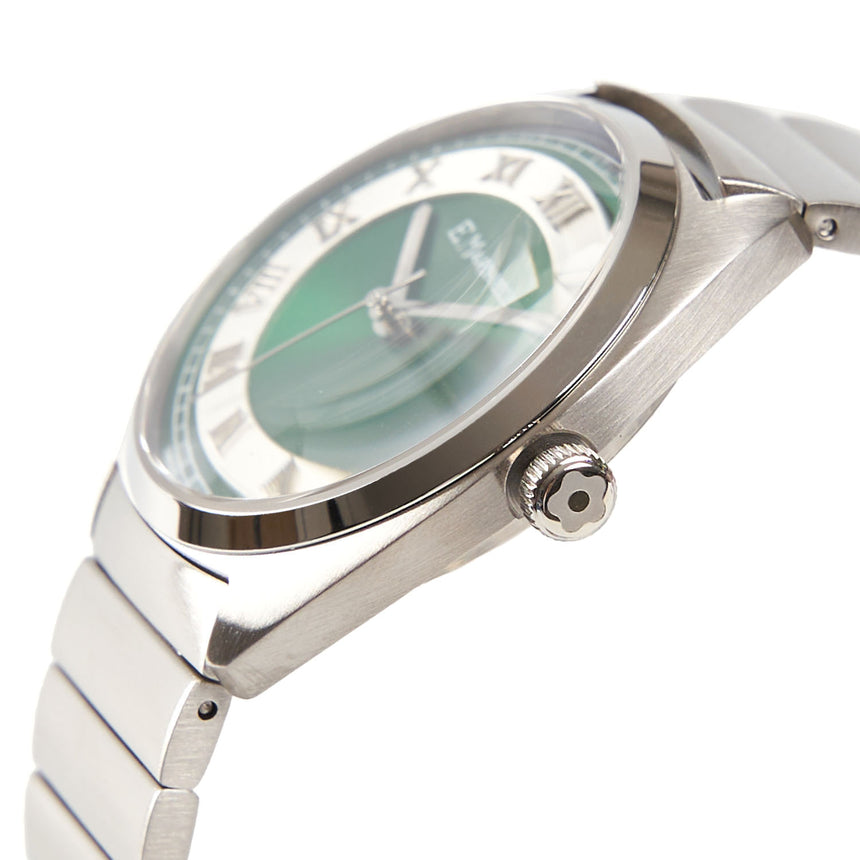 LADIES' GREEN DIAL WATCH