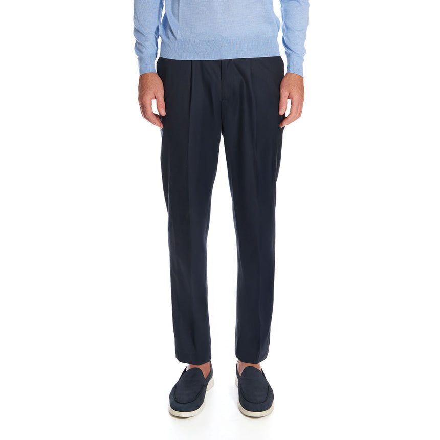 PANTALONI CHINO BLU