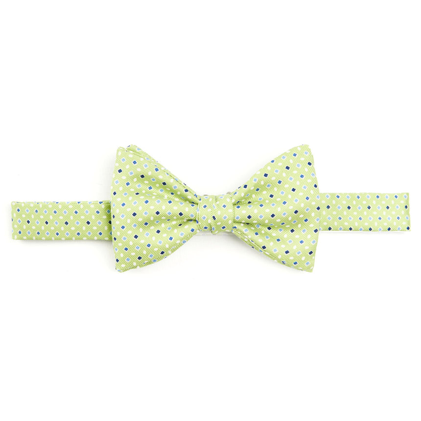 LIGHT GREEN PRE-KNOTTED BOWTIE