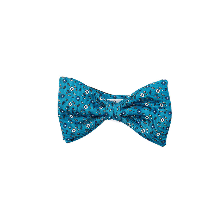 MID BLUE PRE-KNOTTED BOWTIE