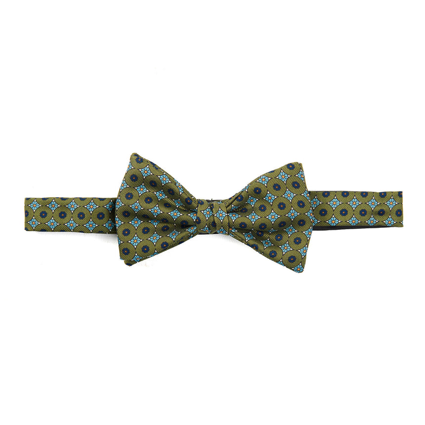 DARK GREEN PRE-KNOTTED BOWTIE