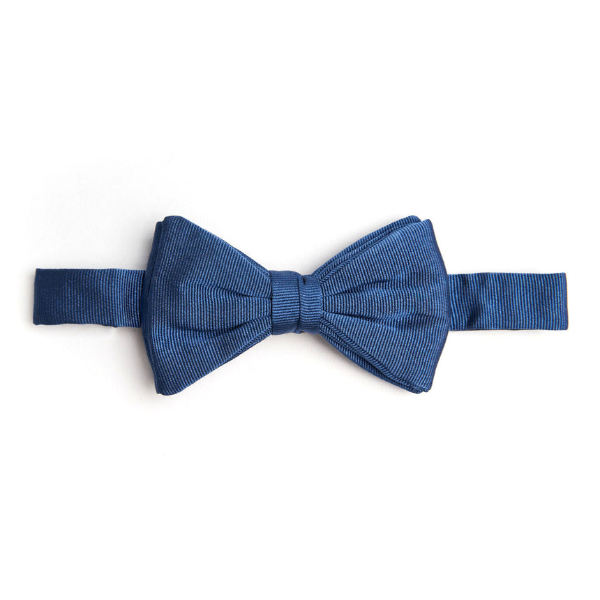 PAPILLON ANNODATO IN SETA BLUETTE