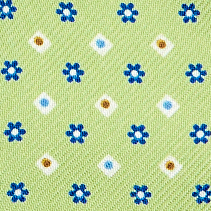 PAPILLON DA ANNODARE IN SETA VERDE CHIARO