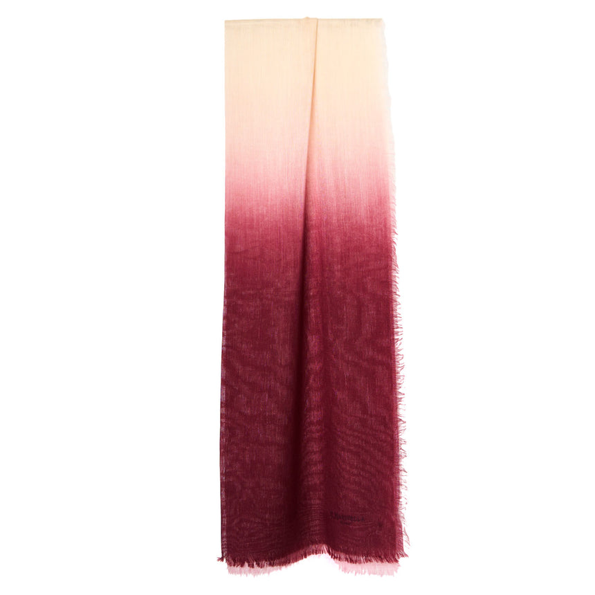 PASHMINA FUCSIA E ROSA CHIARO EFFETTO SFUMATO